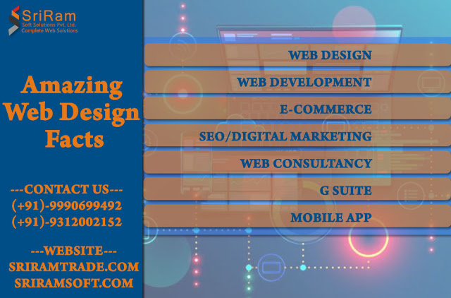 Amazing Web Design Facts website designing company in delhi