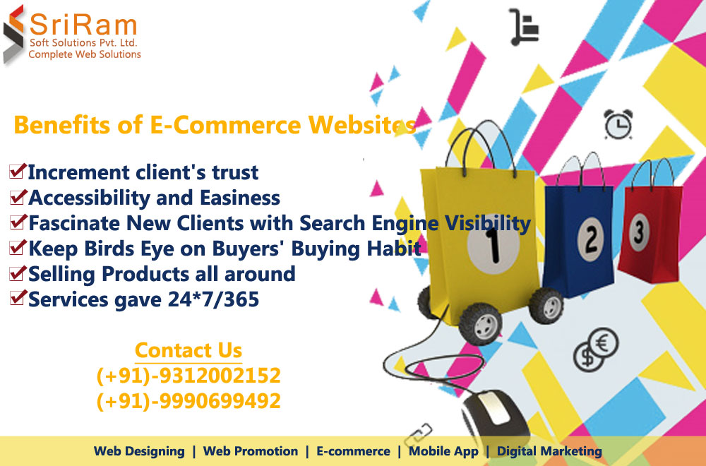 Benefits of Ecommerce Website Design website designing company in delhi