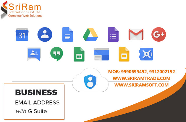 Business Email With G Suite website designing company in delhi
